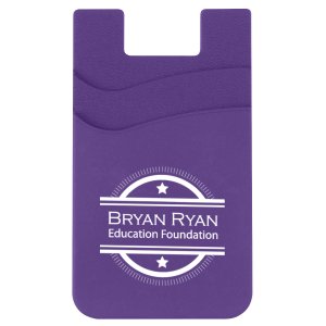 Silicone Dual-Compartment Phone Wallet