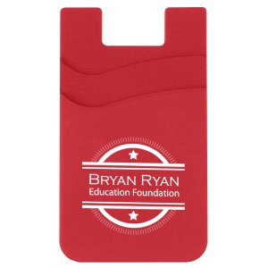 Silicone Dual-Compartment Phone Wallet