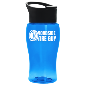 Jr. Crystal Color Bottle with Pop-Up Lid - 18 oz.
