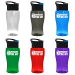 Jr. Crystal Color Bottle with Pop-Up Lid - 18 oz.