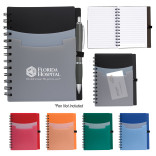 Triple Pocket Organizer Notebook