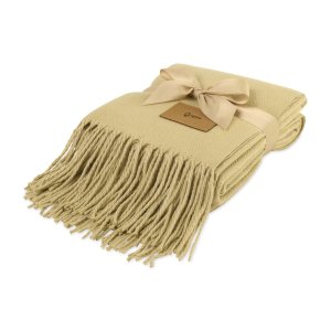 Herringbone Haven Throw Blanket