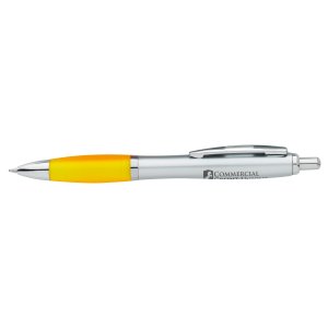 Silver Hourglass Recycled Pen