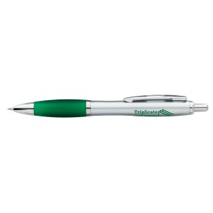 Silver Hourglass Recycled Pen