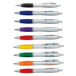 Silver Hourglass Recycled Pen
