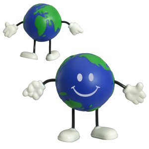 Earthball Stress Ball Figurine