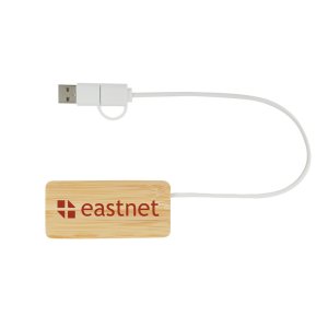 Bamboo Tech Trio USB Hub