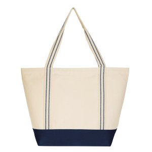 Seaside Stripe Cotton Tote