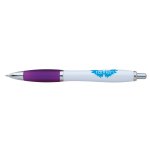 Purple With Black Ink