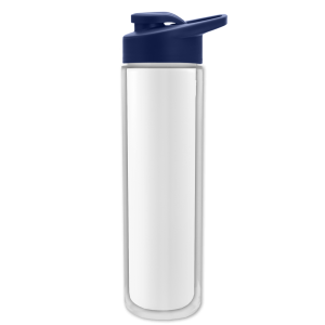 Frost Flow Insulated Bottle with Drink-Thru Lid and Full-Color Insert - 16 oz.