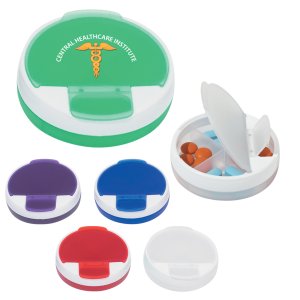 Compartment Rotating Pill Organizer