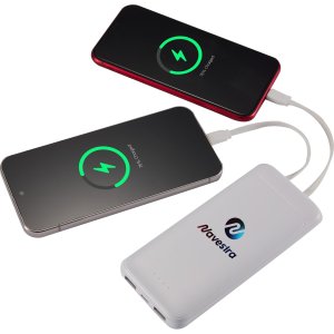 10,000 mAh Multi-Cable Charging Bank