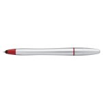 Silver/Red
