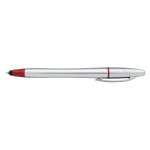 Silver/Red