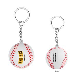 Baseball Keychain Stress Ball