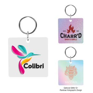 Square Acrylic Key Tag