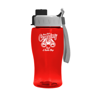 Jr. Crystal Color Bottle with Quick-Snap Lid - 18 oz.