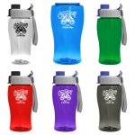 Jr. Crystal Color Bottle with Quick-Snap Lid - 18 oz.