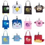 Critter Character Fold-Up Tote