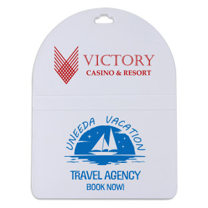 Fore-Tee Oval Golf Bag Tag