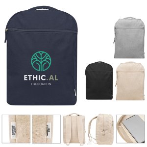 Recycled Cotton 14" Laptop Backpack