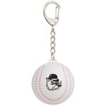 Baseball Lip Balm Keychain with SPF 15