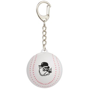 Baseball Lip Balm Keychain with SPF 15