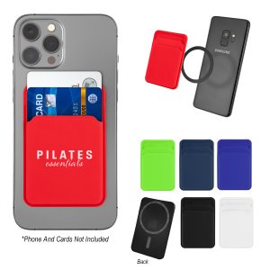 Stick & Snap Silicone Phone Wallet