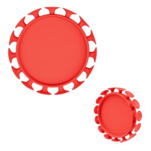 Suction Cup Flyer Fun Disc