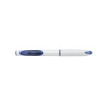 White With Blue Ink