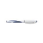 White With Blue Ink