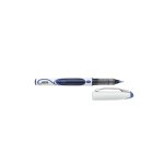 White With Blue Ink