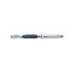 White With Blue Ink