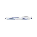 White With Blue Ink