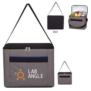 Heathered 8-Can Insulated Tote