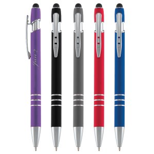 Tilt Topper Aluminum Stylus Pen