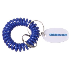 Coil Bracelet Keychain