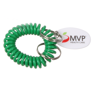 Coil Bracelet Keychain