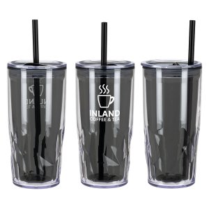 Glacier Twist Recycled Straw Tumbler