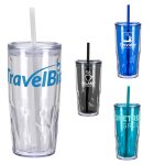 Glacier Twist Recycled Straw Tumbler