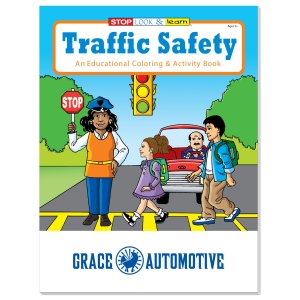Traffic Safety Coloring Book