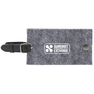 THE GOODS Recycled Felt Luggage Tag