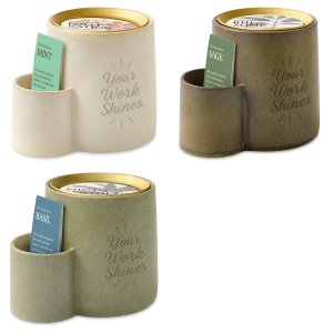 Modern Sprout Ember Earth Candle + Planter