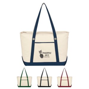 Harbor Breeze Canvas Tote