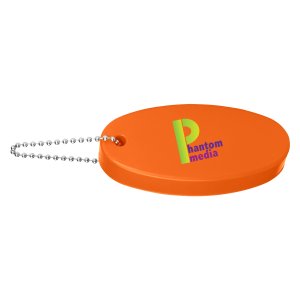 Buoyant Bead Chain Key Ring