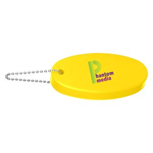 Buoyant Bead Chain Key Ring