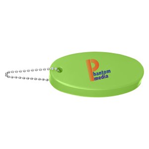 Buoyant Bead Chain Key Ring