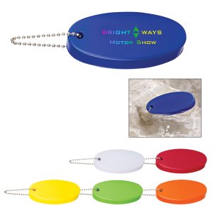Buoyant Bead Chain Key Ring