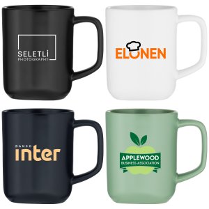 Matte Tri-Base Ceramic Mug 16 oz
