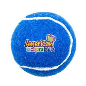 Full Color Fetch Time Pet Tennis Ball